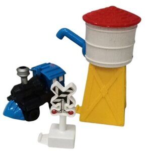 Fisher Price GeoTRAX Rail & Road System C6852 Steamline Station 2004